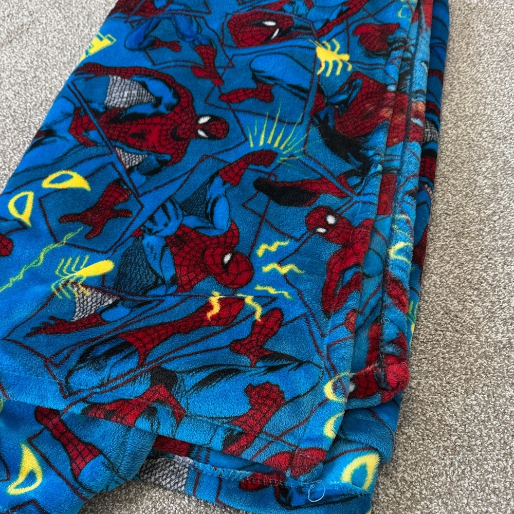 Spider-Man Kids Fleece throw blanket